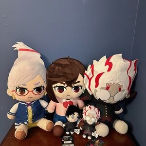 NWT Dandadan Sitting Plush And Keychain Set Of 5 Okarun Momo Turbo Granny